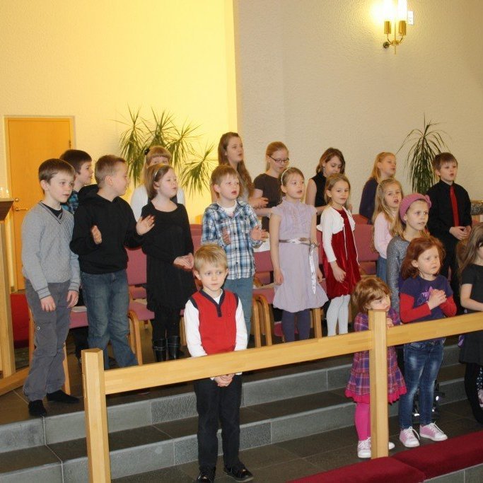 Úr fjölskylduguðsþjónustu 5. febrúar 2012. Fleiri myndir á: http://www.flickr.com/photos/pjebje/sets/215094/