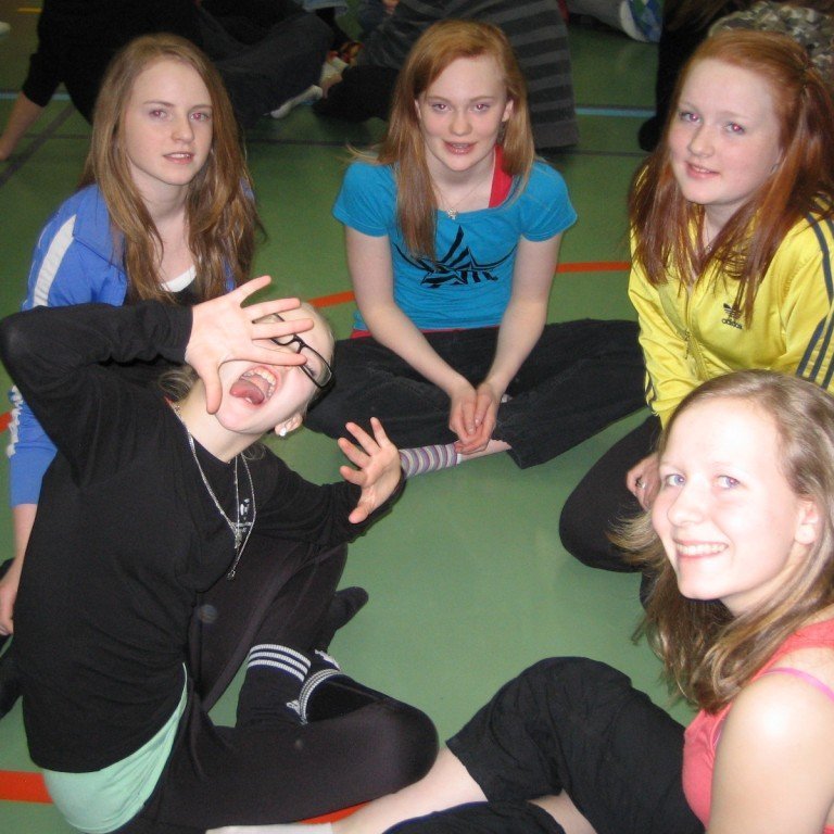 Lögð var áhersla á skapandi verkefni og smáhópastarf.