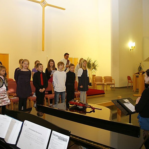 Frá fjölskylduguðsþjónustu í Glerárkirkju 18. desember 2011. Rúnar Þór frá Myndrún tók myndirnar.