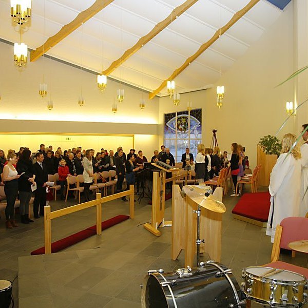 Frá fjölskylduguðsþjónustu í Glerárkirkju 18. desember 2011. Rúnar Þór frá Myndrún tók myndirnar.