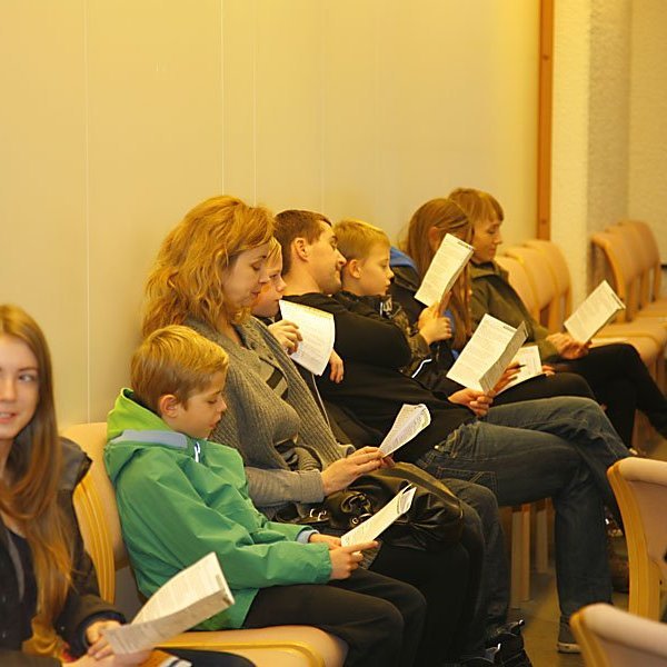 Frá fjölskylduguðsþjónustu í Glerárkirkju 18. desember 2011. Rúnar Þór frá Myndrún tók myndirnar.