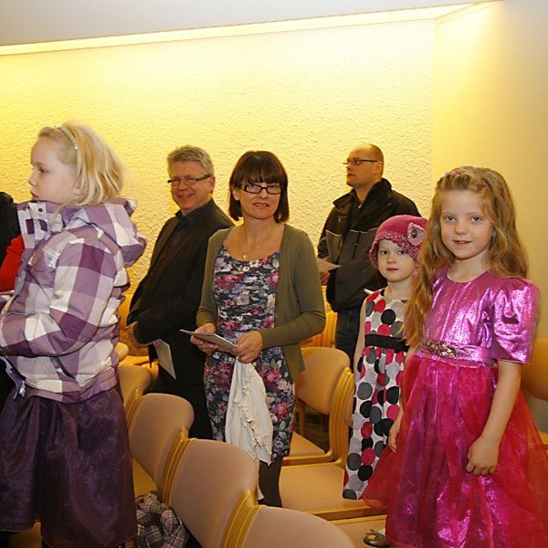 Frá fjölskylduguðsþjónustu í Glerárkirkju 18. desember 2011. Rúnar Þór frá Myndrún tók myndirnar.