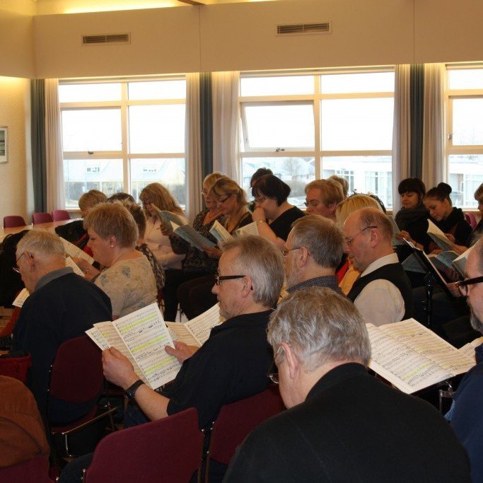 Æfingardagur Kórs Glerárkirkju 12. febrúar 2012.