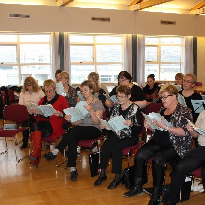 Æfingardagur Kórs Glerárkirkju 12. febrúar 2012.