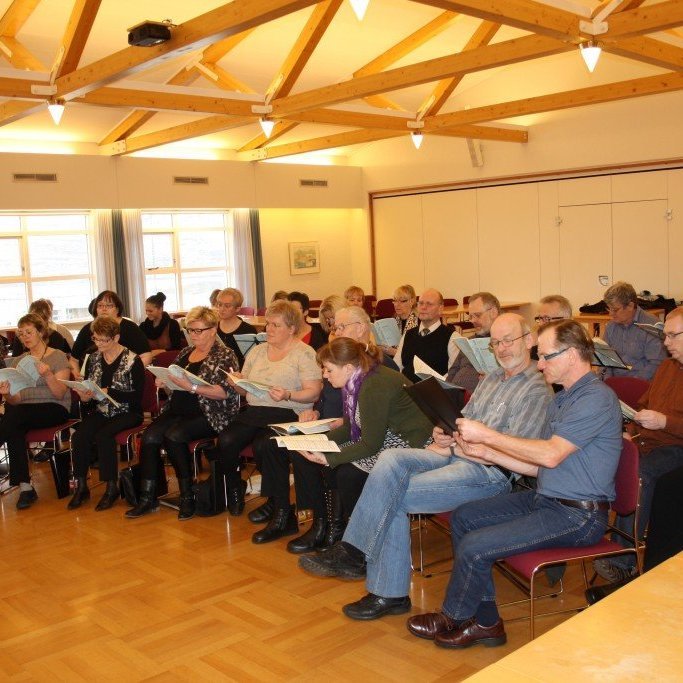 Æfingardagur Kórs Glerárkirkju 12. febrúar 2012.