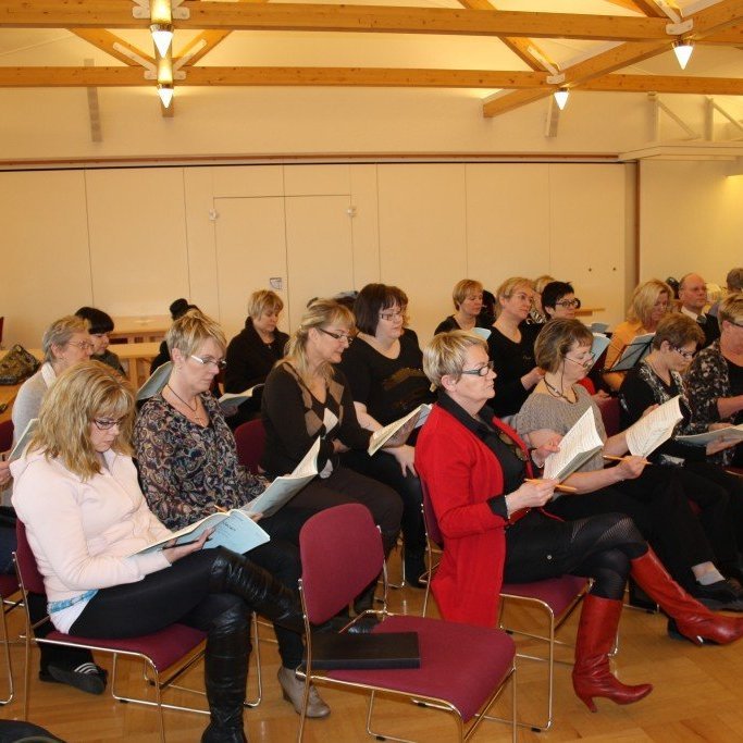 Æfingardagur Kórs Glerárkirkju 12. febrúar 2012.