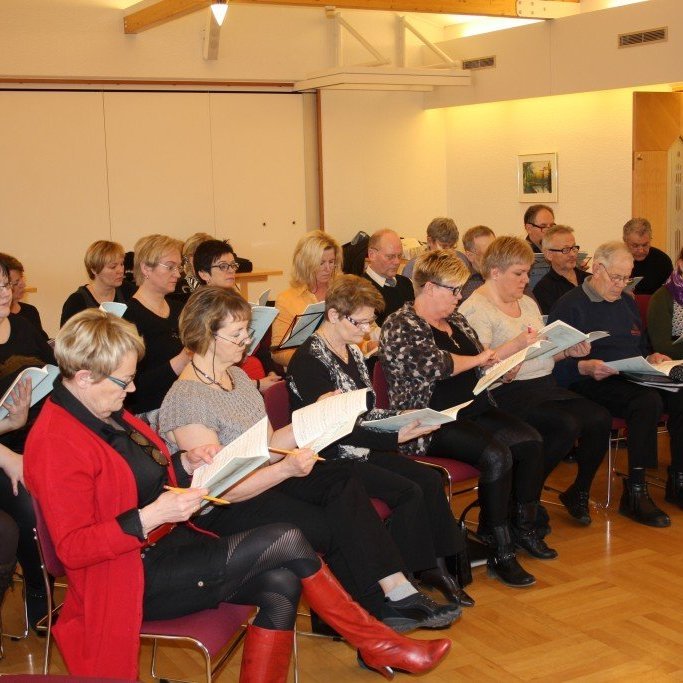 Æfingardagur Kórs Glerárkirkju 12. febrúar 2012.