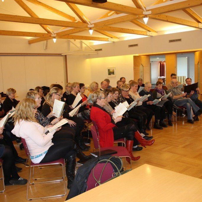 Æfingardagur Kórs Glerárkirkju 12. febrúar 2012.