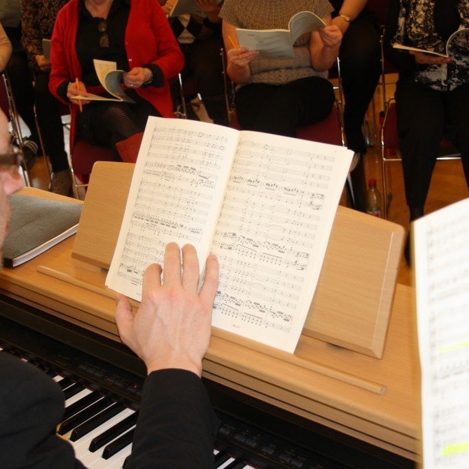 Æfingardagur Kórs Glerárkirkju 12. febrúar 2012.