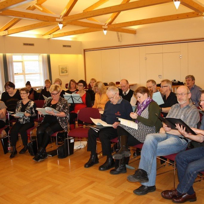 Æfingardagur Kórs Glerárkirkju 12. febrúar 2012.