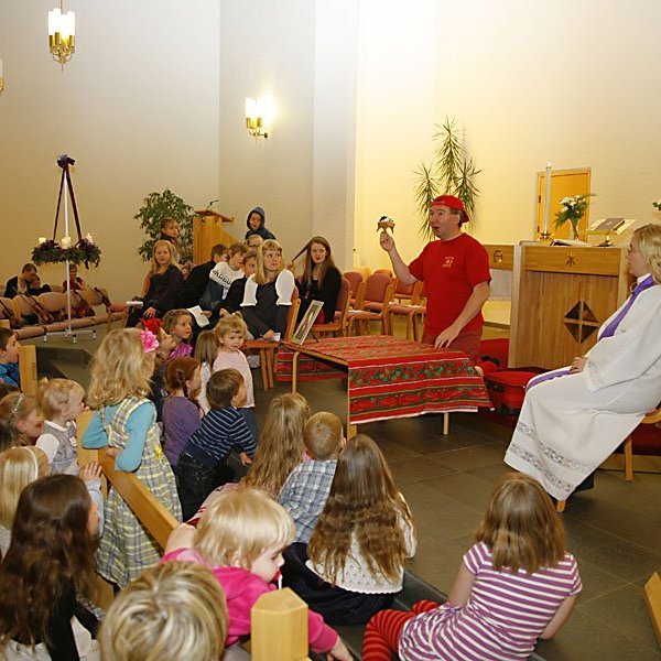 ,,ég veit alveg að þetta er Jesúbarnið ...