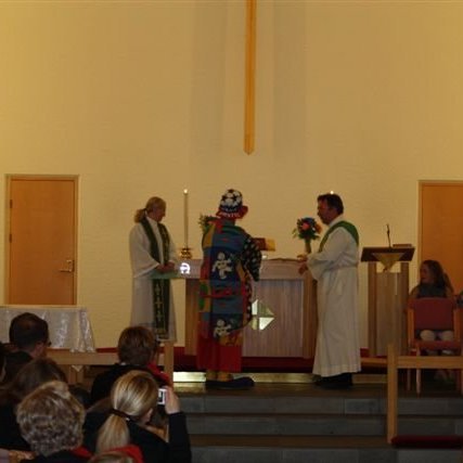 ,,Er þetta hér altari