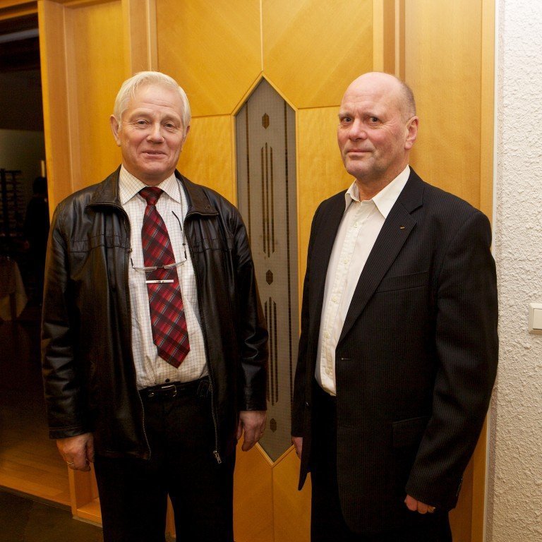 Reynir Schiöth og Hermann R. Jónsson Ljósmynd: Bjarni Eiríksson.