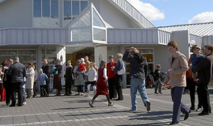 Glerárkirkja í landi Lögmannshlíðar