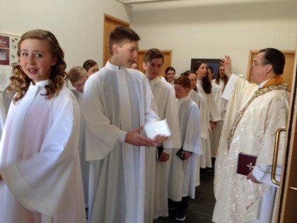 Við bjóðum fermingarbörn og foreldra velkomin í messu á sunnudaginn