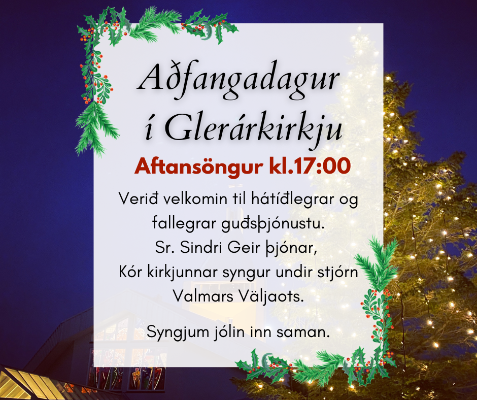 Aftansöngur á Aðfangadagskvöld