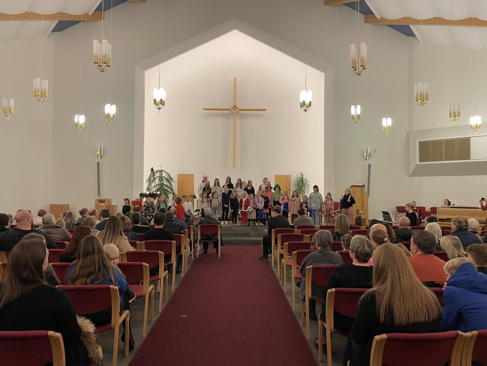 Aðventuheimsóknir og helgisöngleikur