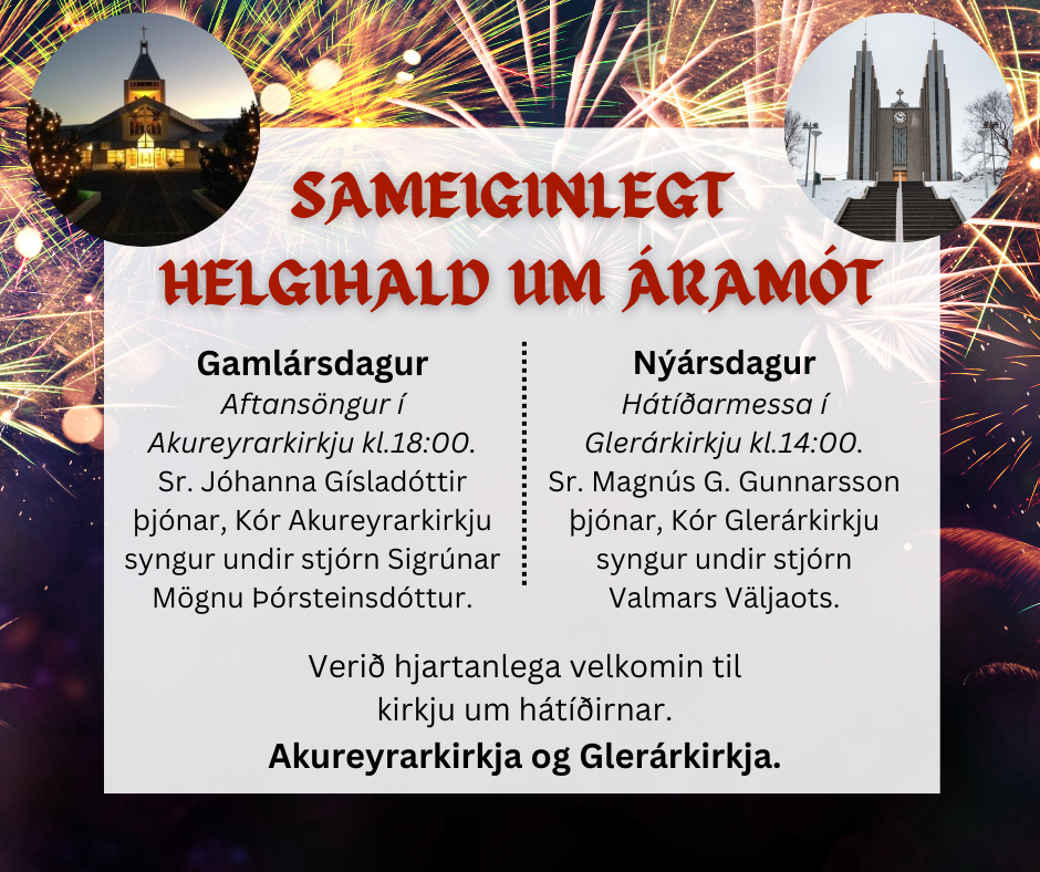 Nýársdagur - messa kl.14:00