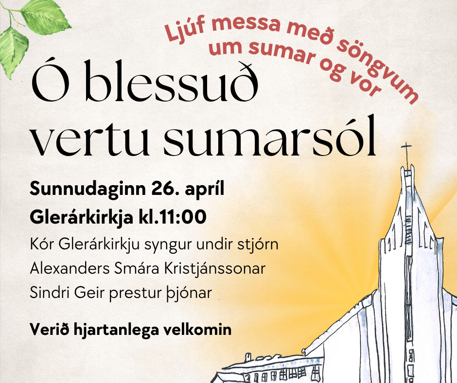 Messa 26.apríl kl.11:00