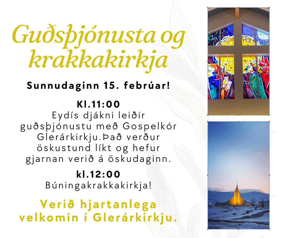 Sunnudagurinn 15. febrúar!