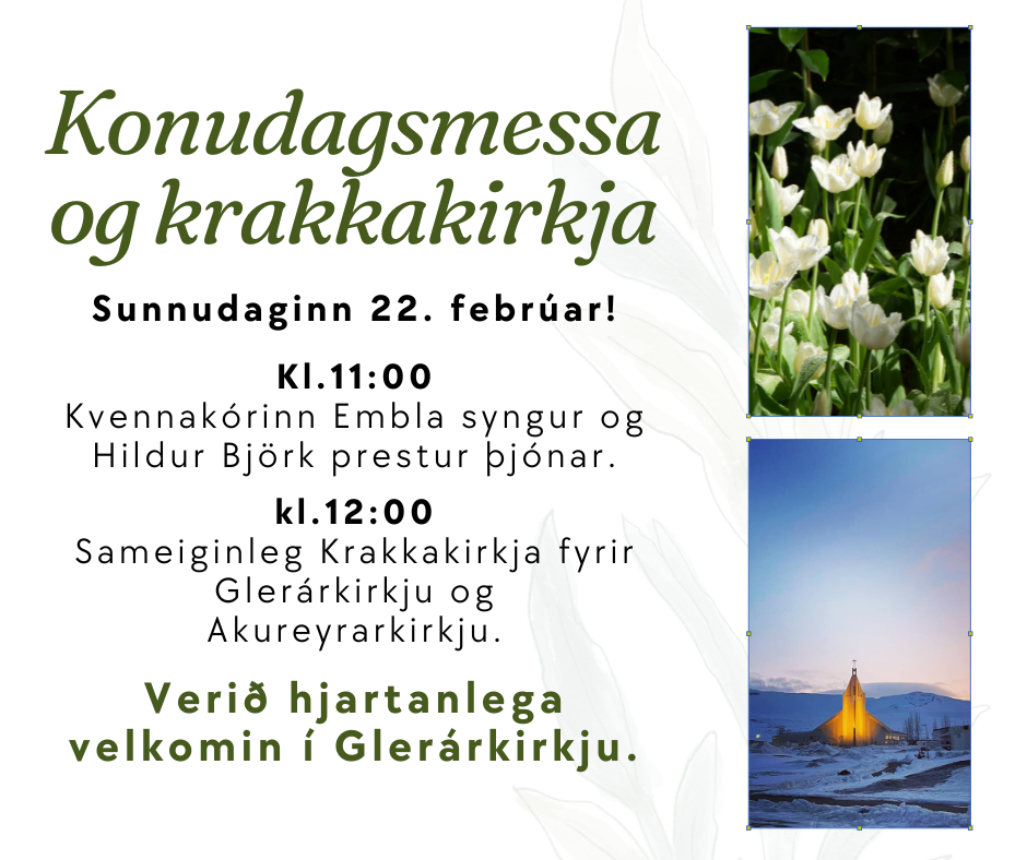 Sunnudagurinn 22. febrúar