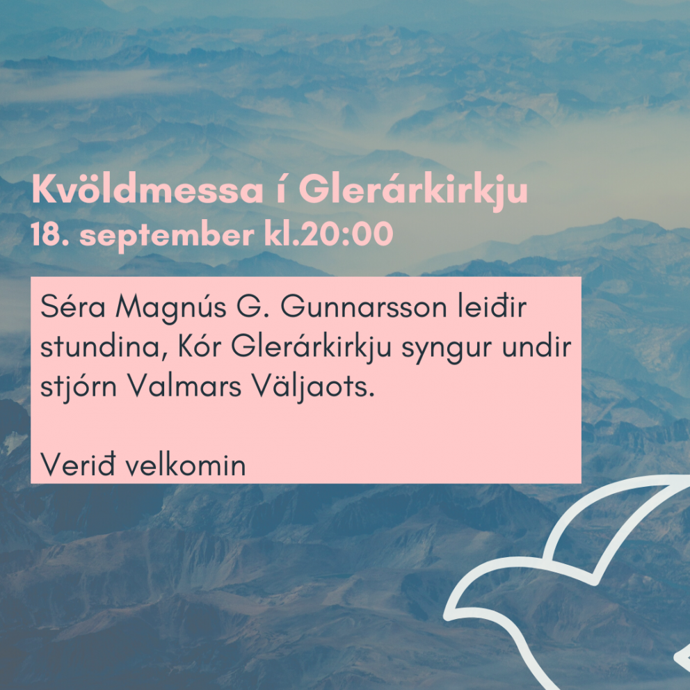 Kvöldmessa kl.20:00