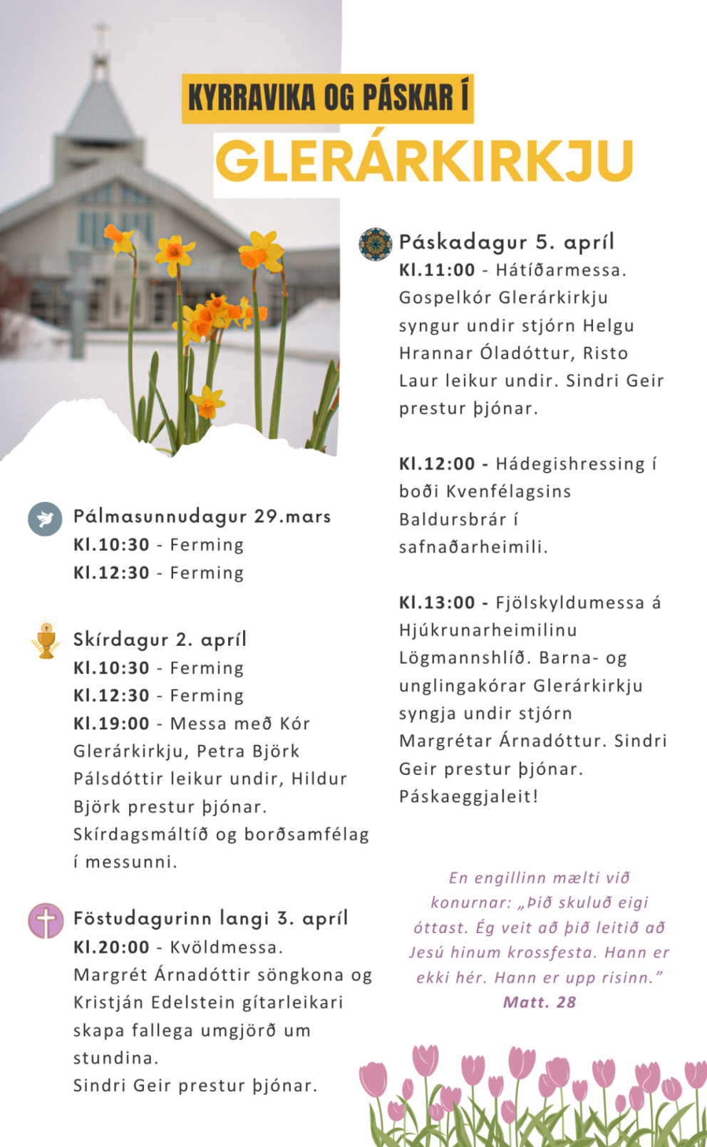 Kyrravika og páskar