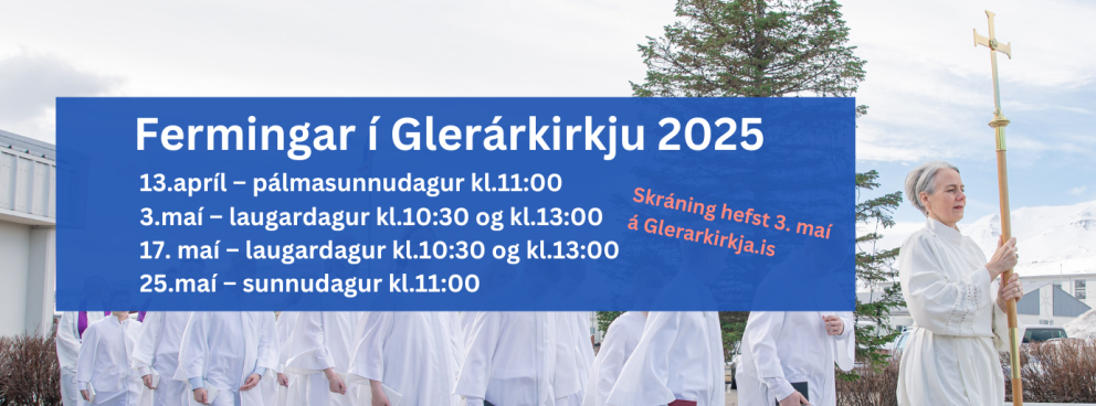 Fermingar 2025 - bréf til verðandi fermingarhóps