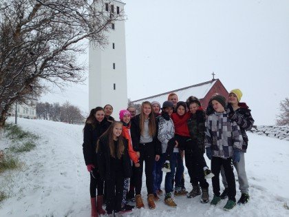 Æfingar vegna ferminga 18. og 19. apríl