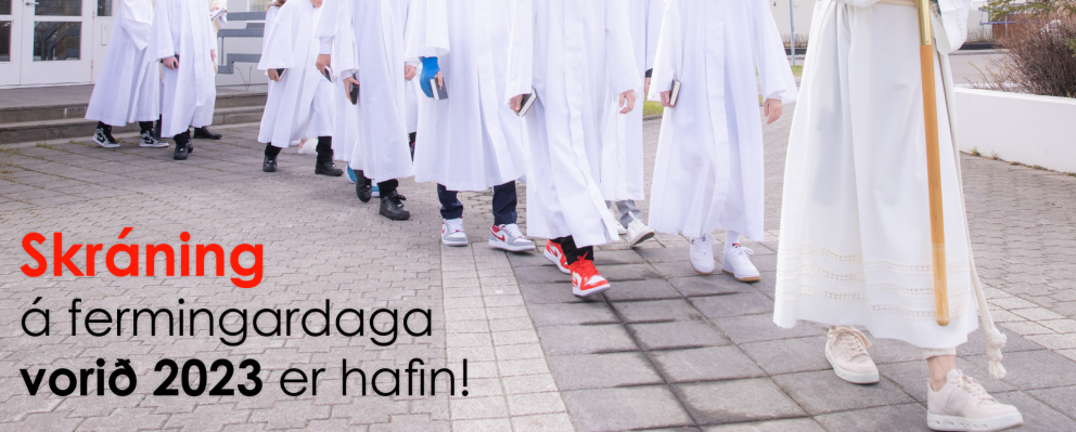 Skráning er hafin á fermingardaga vorið 2023