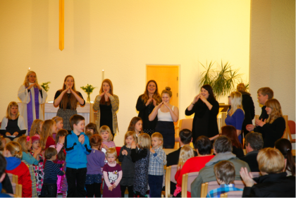 Fjölskylduguðsþjónusta sunnudaginn 29. september