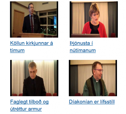 Upptökur frá fræðslukvöldunum