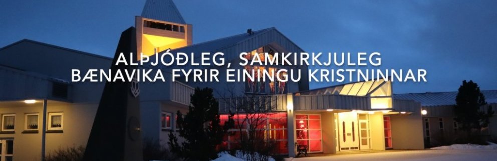 SAMKIRKJULEG SAMKOMA Á VEFNUM FRÁ GLERÁRKIRKJU 23. JAN. KL. 11
