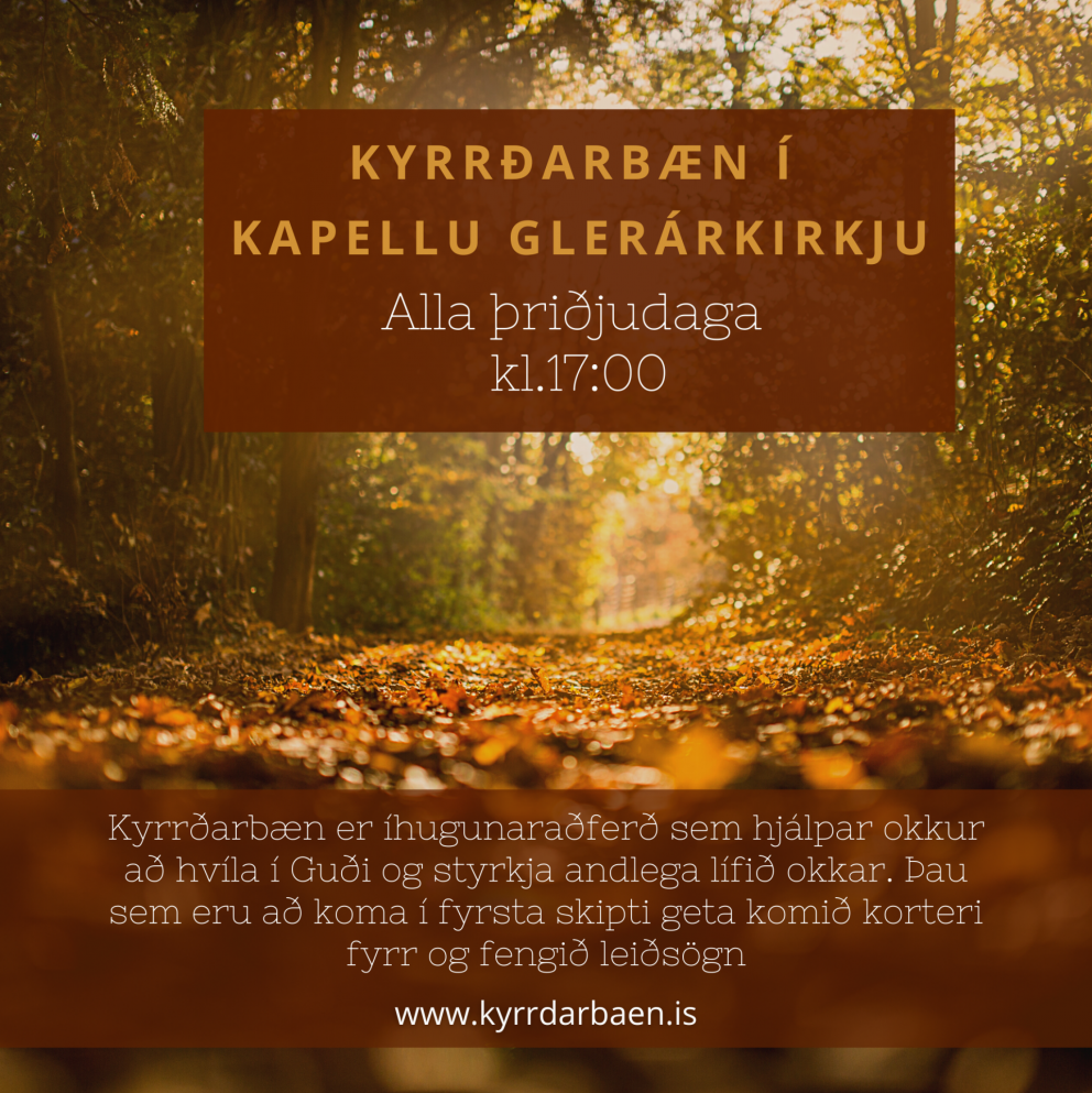 Kyrrðarbæn í Glerárkirkju