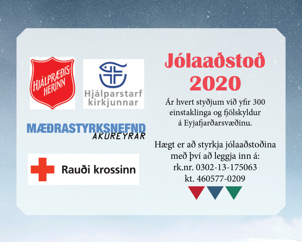 Umsóknum um jólaaðstoð á Akureyri fjölgar um 30%