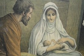 Sýning á gömlum biblíumyndum