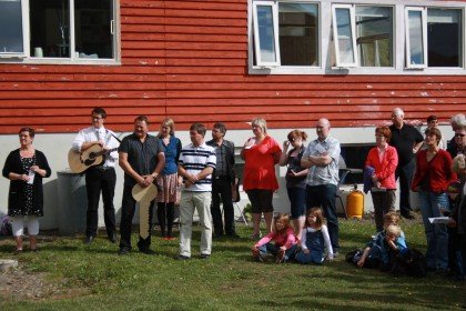 Nýtt hús vígt á Hólavatni