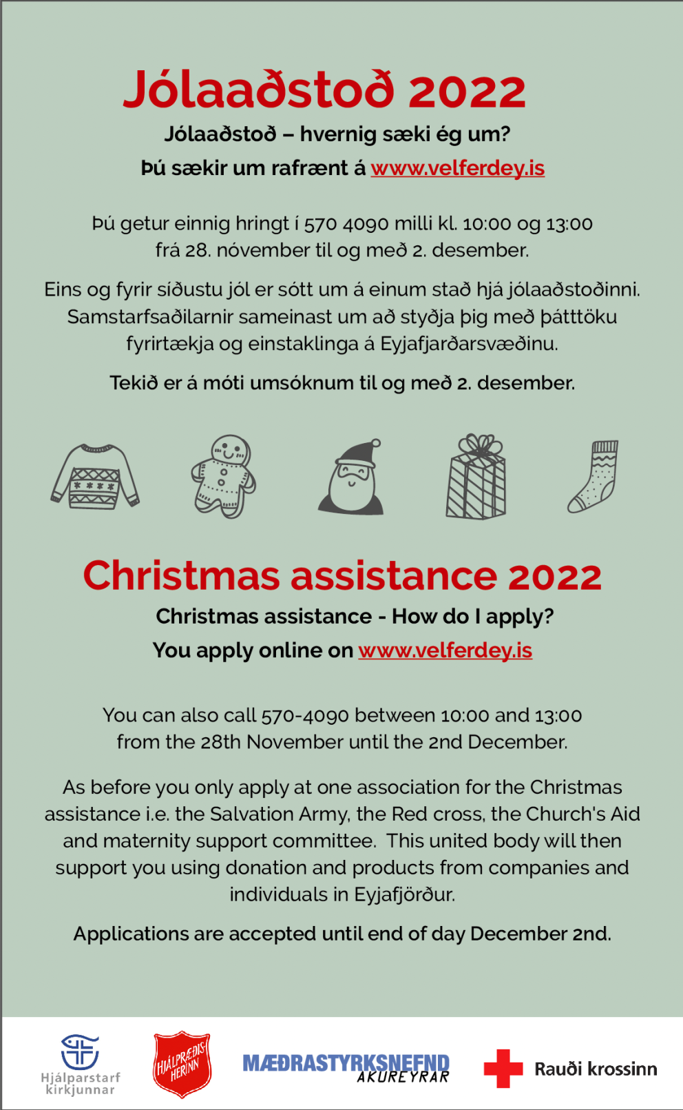 Jólaaðstoð 2022
