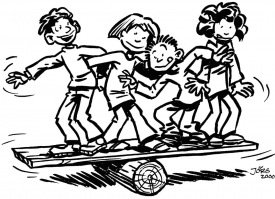 Leikjastund fyrir börn og fullorðna í safnaðarsal Glerárkirkju