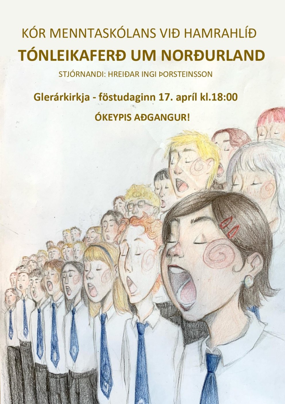 Tónleikar Kórs Menntaskólans við Hamrahlíð