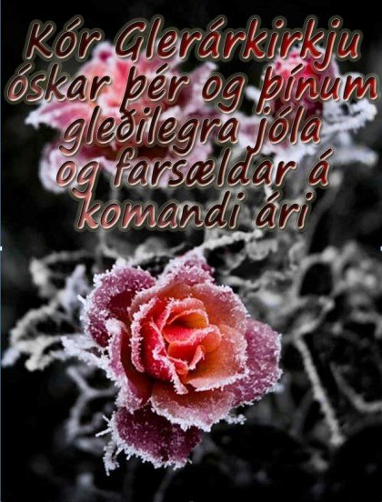 Jólakveðja frá Kór Glerárkirkju