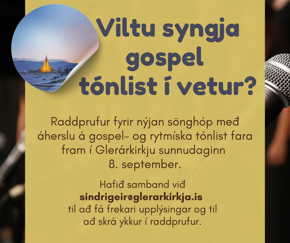 Nýr sönghópur í Glerárkirkju