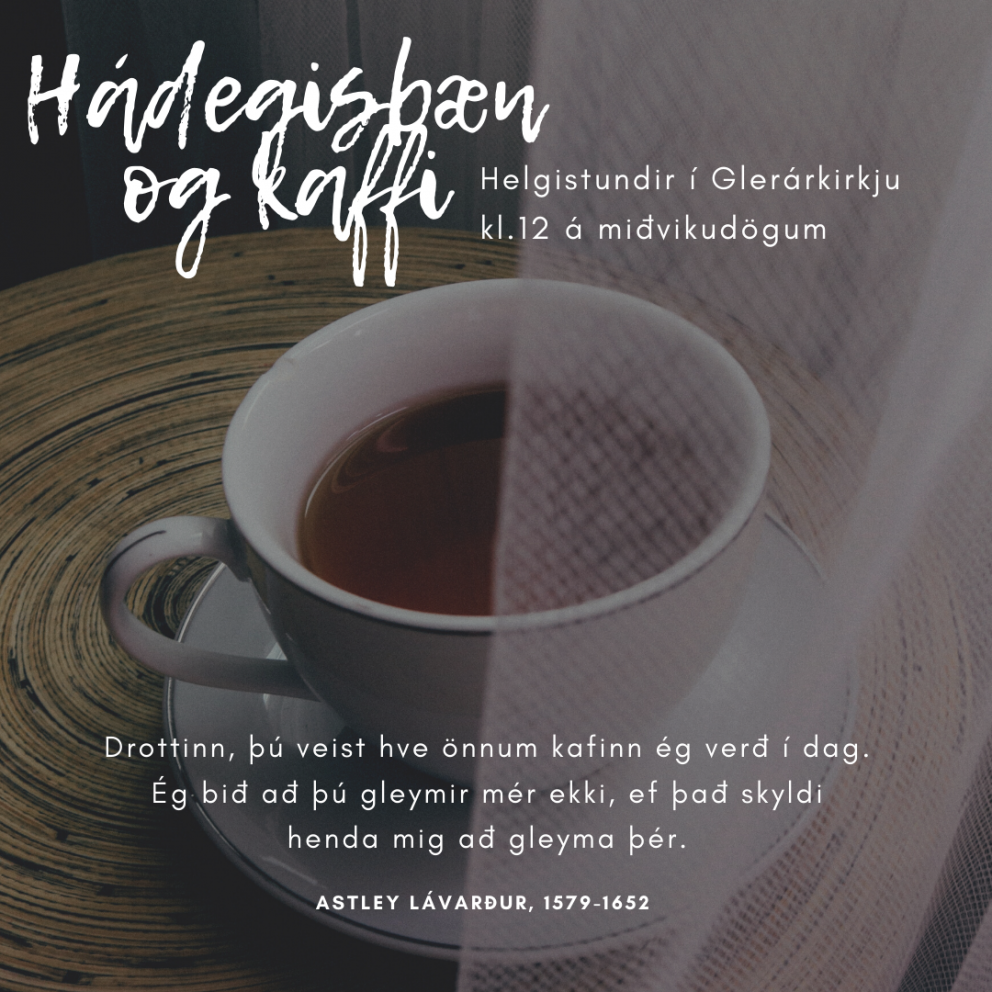 Hádegisstundirnar á miðvikudögum.