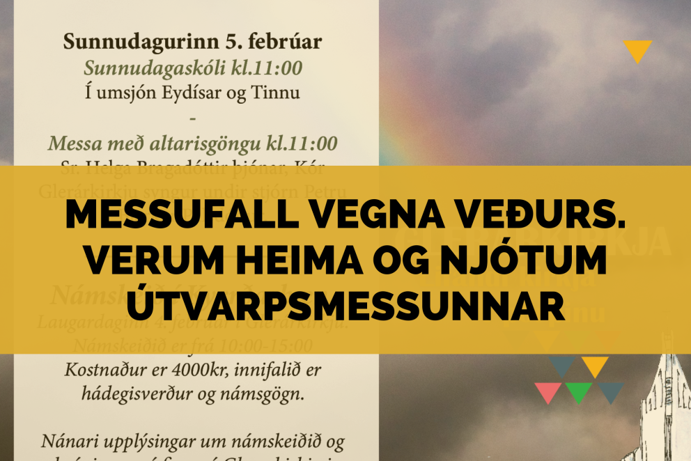 Sunnudagurinn 5. febrúar - MESSUFALL