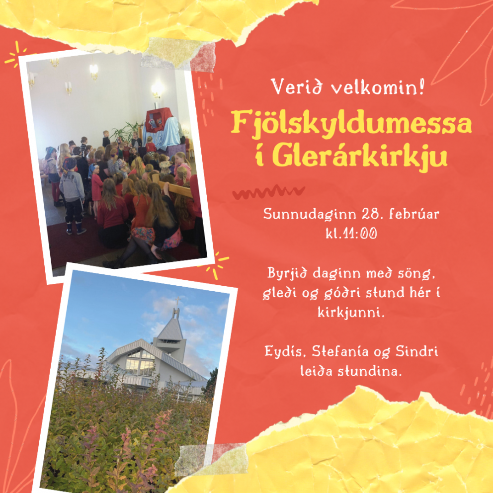 Fjölskylduguðsþjónusta 28.febrúar