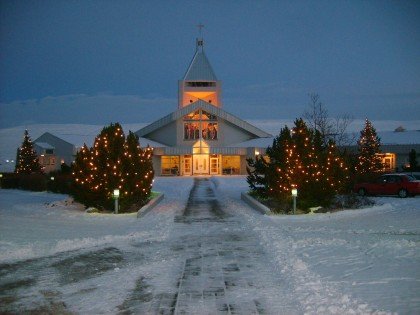 Barnasamvera og messa í Glerárkirkju.