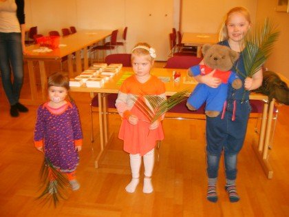 Pálmar í sunnudagaskólanum