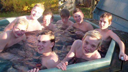 Myndir frá ferð fermingarbarna í Skagafjörð 15.okt. (Giljaskóli)