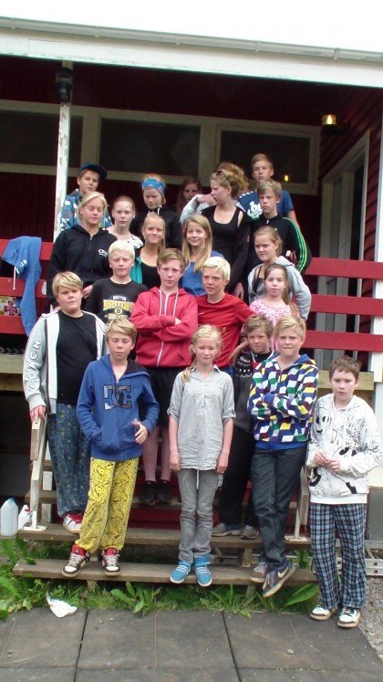 Vel heppnuð ferð Giljaskólahóps á Hólavatn