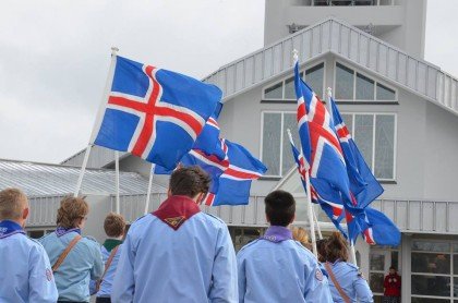 Gleðilegt sumar - Skátaguðsþjónusta